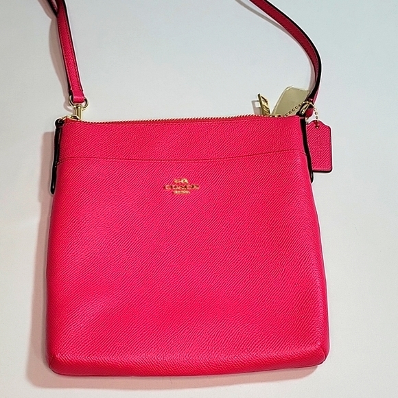 Coach Bags Coach Hot Pink Crossbody Bag Poshmark